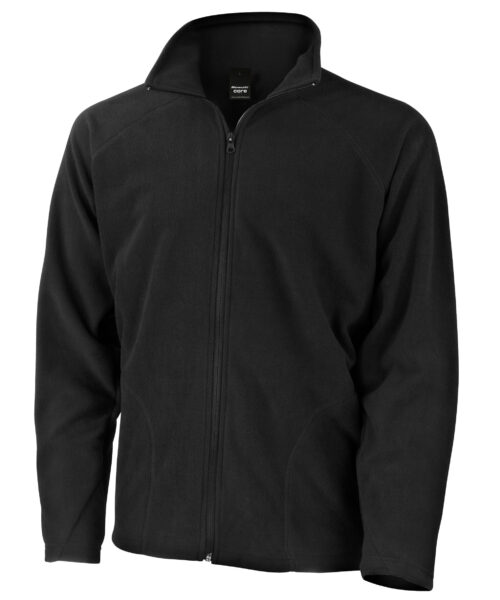 Result Core Microfleece Jacket in black