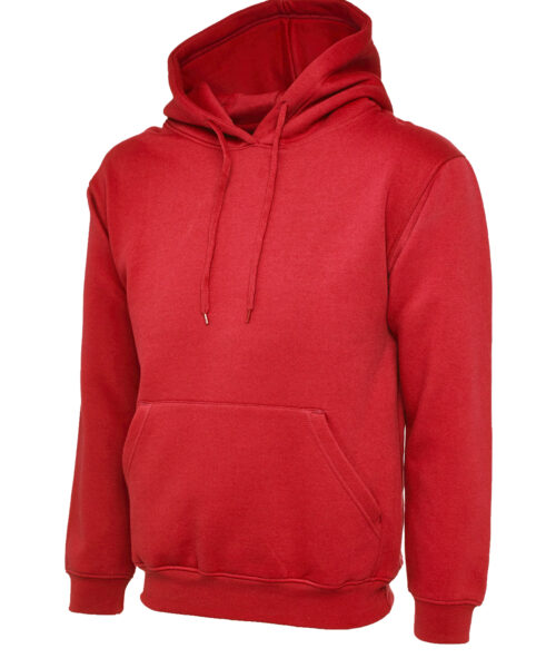 LEO: Box Logo Hoodie Red Large  Red hoodie, Hooded sweatshirts