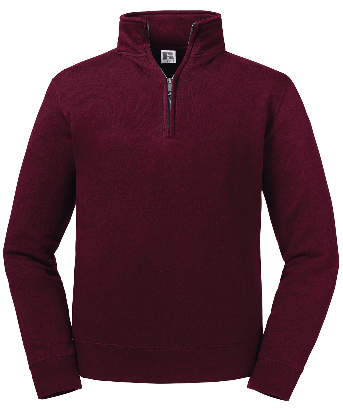 maroon quarter zip pullover