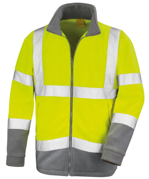 Safe Guard by Result Safety Microfleece yellow front