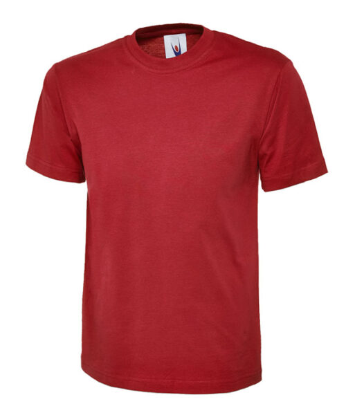 Uneek Premium T-Shirt in Red