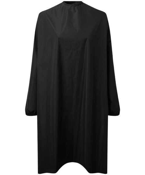 Black salon gown by Premier - front