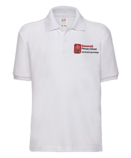 Danemill Primary Polo Shirt with embroidered logo