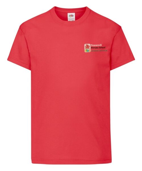 Danemill Primary T-Shirt with embroidered logo