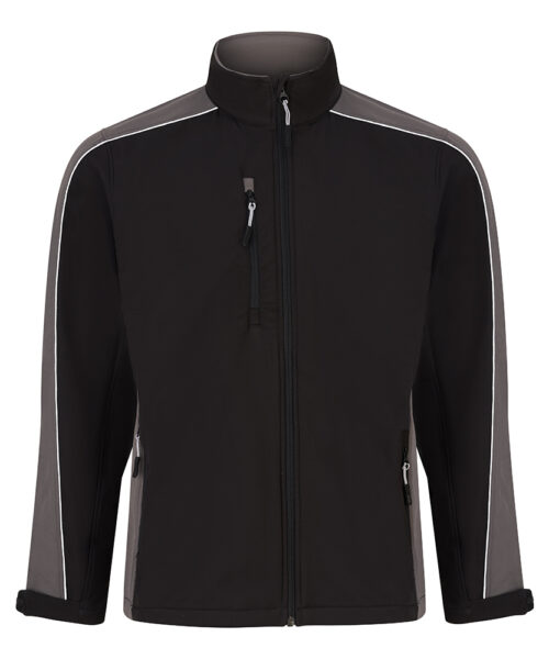 Avocet Two Tone Softshell Jacket Black/Graphite